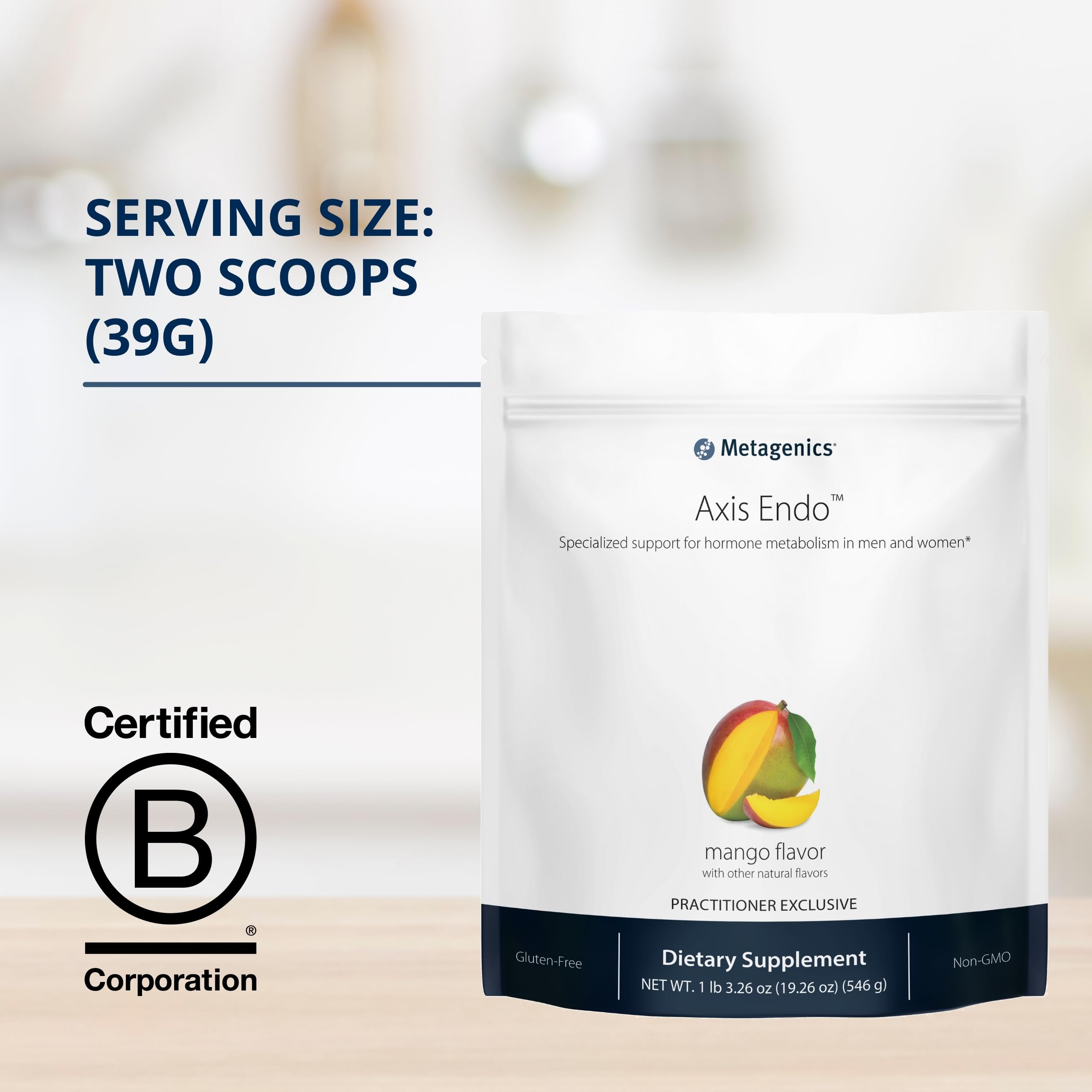 Foto 3 | Suplemento Metagenics Axis Endo Hormone Balance Aid 39 G - Venta Internacional.