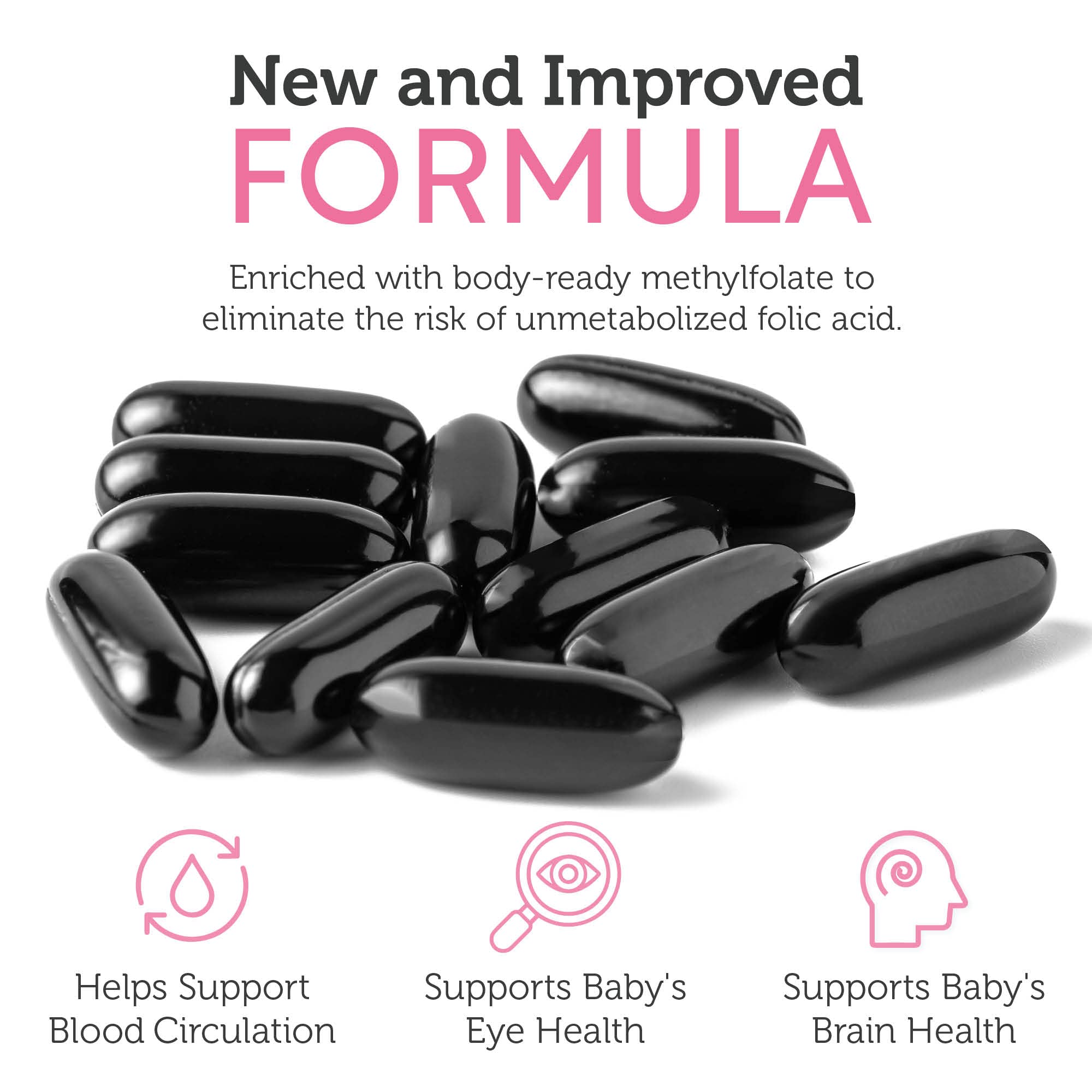 Foto 4 | Vitamina Zahler Prenatal con DHA y Folato 60 Cápsulas Blandas - Venta Internacional