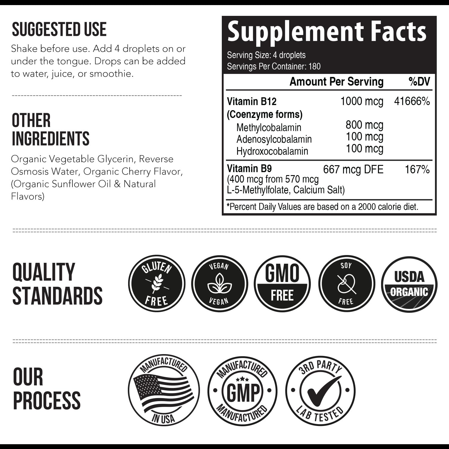 Foto 8 pulgar | Suplemento Triquetra Health Bioactive Vitamina B12 1000 mcg - Venta Internacional