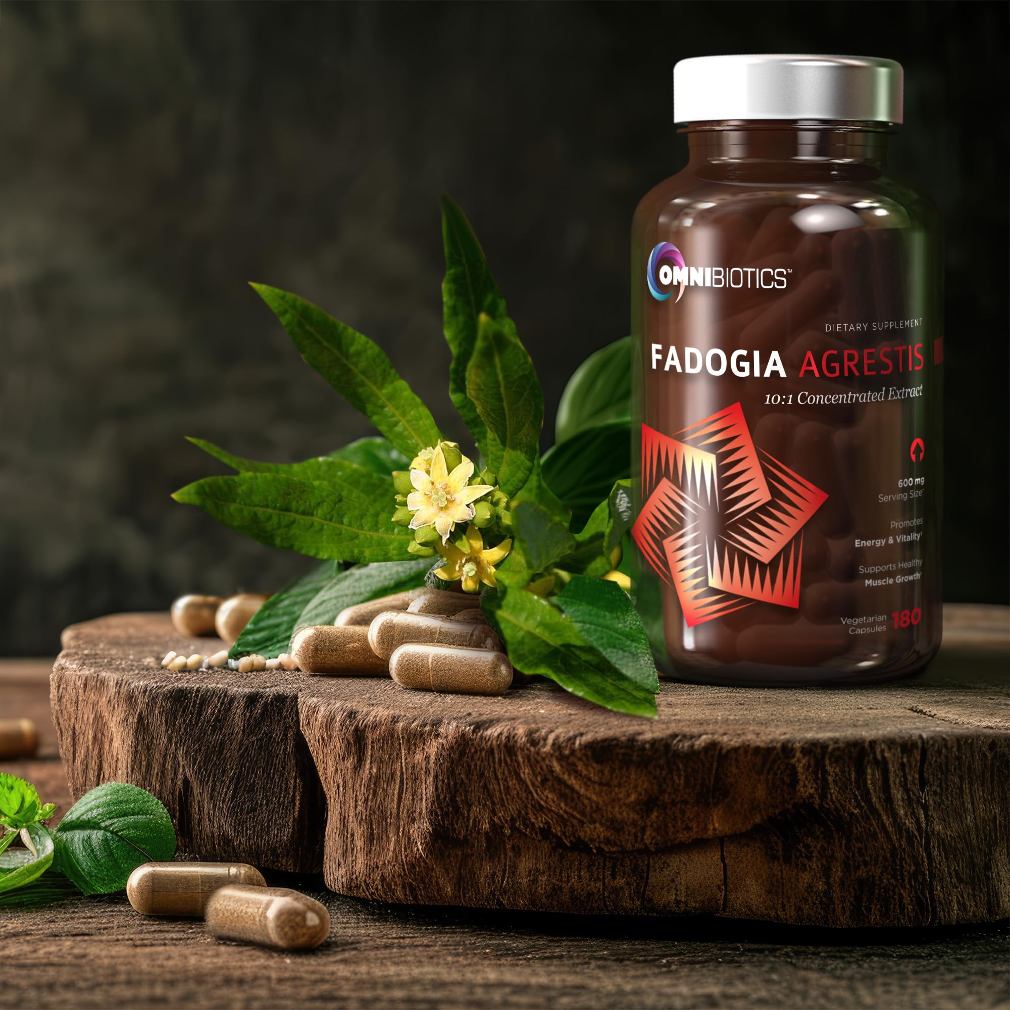 Foto 6 pulgar | Suplemento Omnibiotics Fadogia Agrestis 600 Mg 180 Cápsulas - Venta Internacional