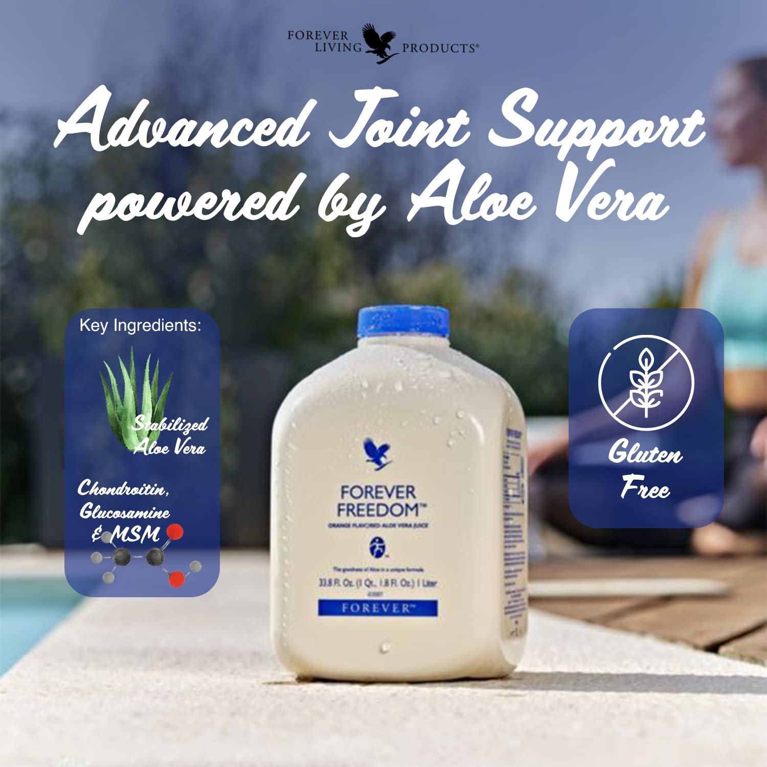 Foto 5 | Suplemento Forever Living Forever Freedom Aloe Vera 1 L - Venta Internacional