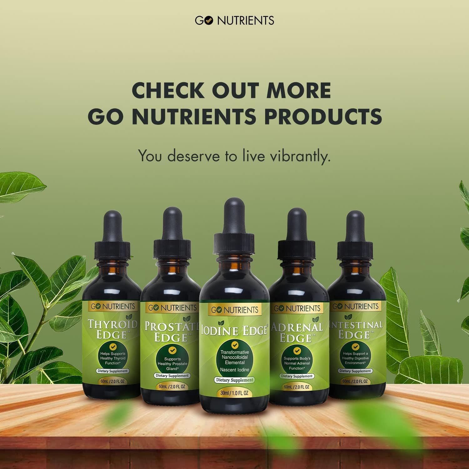 Foto 7 | Suplemento Go Nutrients Iodine Edge Organic Nascent 30 Ml - Venta Internacional