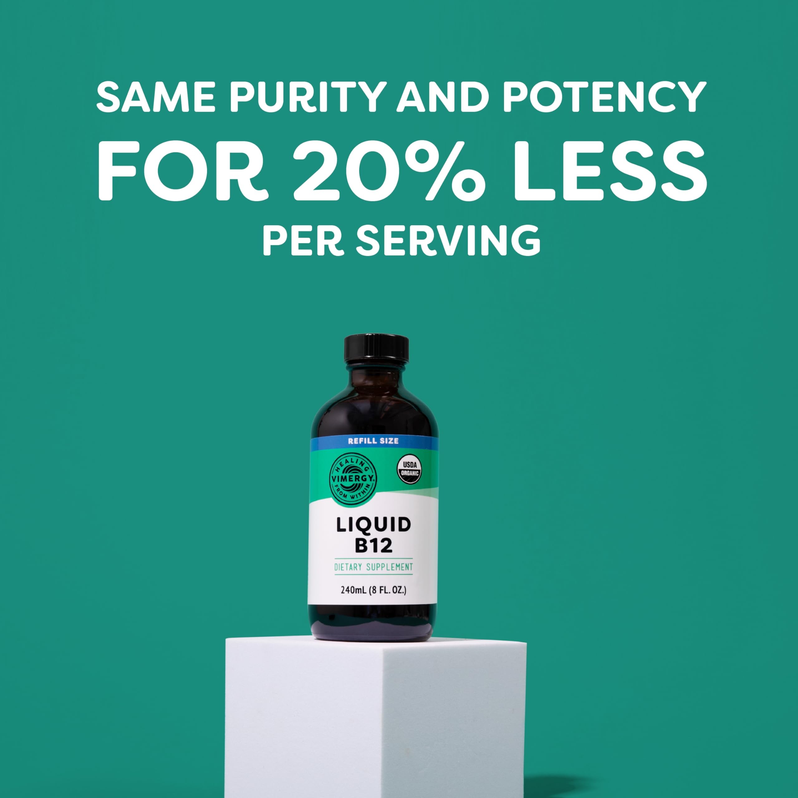 Foto 5 pulgar | Suplemento Vimergy Liquid B12 Refill 240 Ml Usda Organic Vegan - Venta Internacional