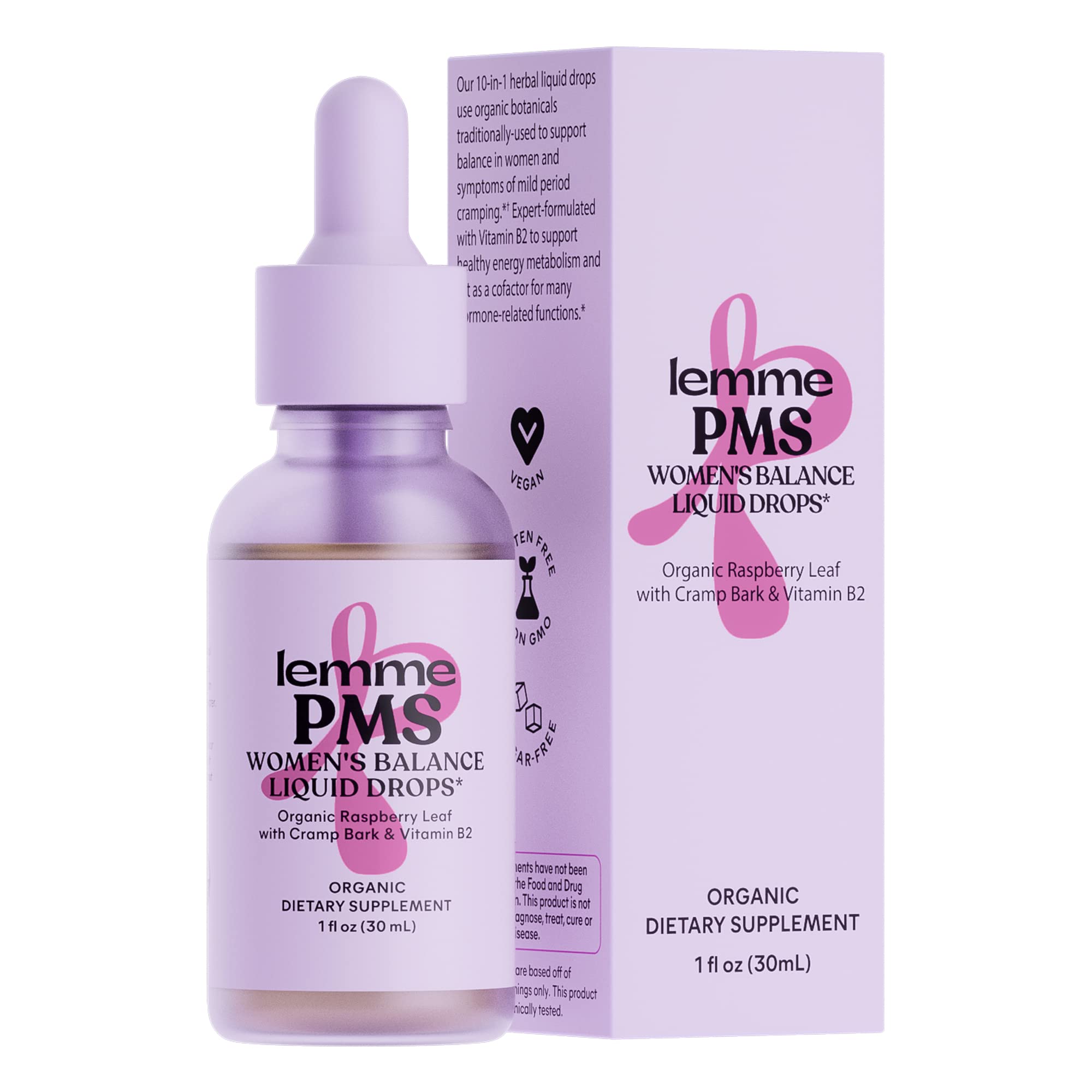 Foto 2 pulgar | Suplemento Lemme Pms Hormone Balance Women 30 ml Orgánico - Venta Internacional