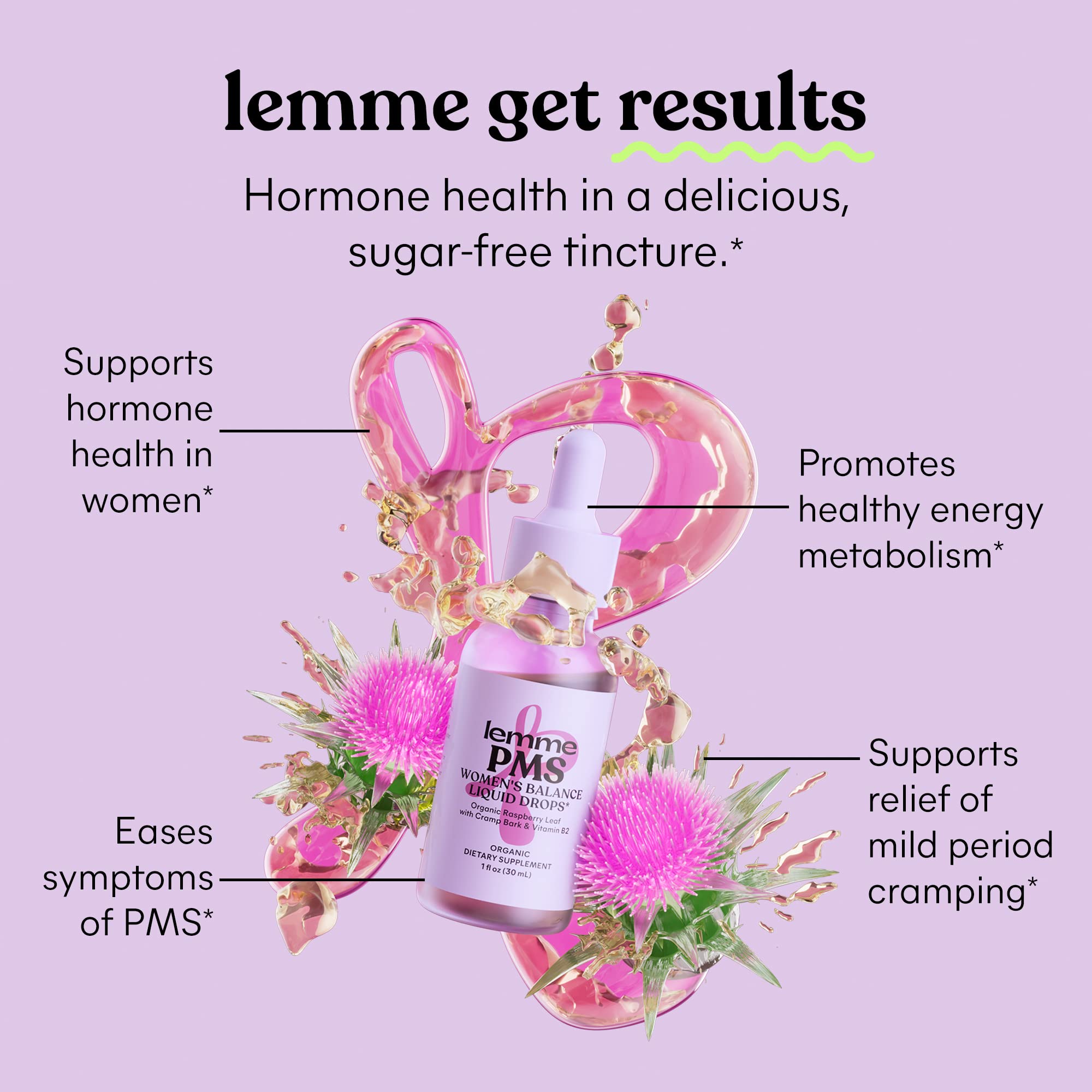 Foto 4 pulgar | Suplemento Lemme Pms Hormone Balance Women 30 ml Orgánico - Venta Internacional