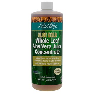 Foto 1 | Jugo de Aloe Vera Aloe Life Aloe Gold 946 ml Certificado Orgánico - Venta Internacional