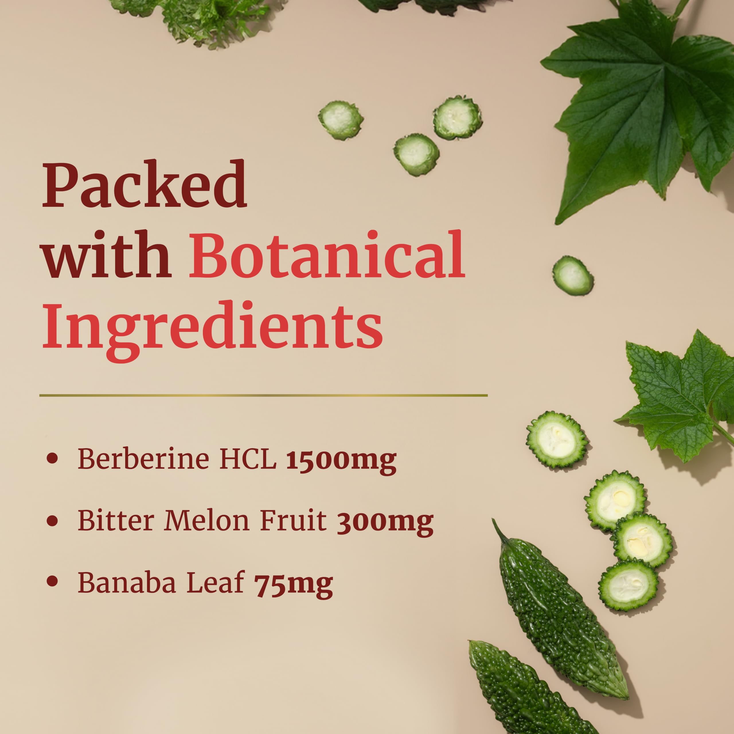 Foto 4 | Suplemento Nobi Nutrition Berberine Hcl 1500 Mg 90 Unidades - Venta Internacional