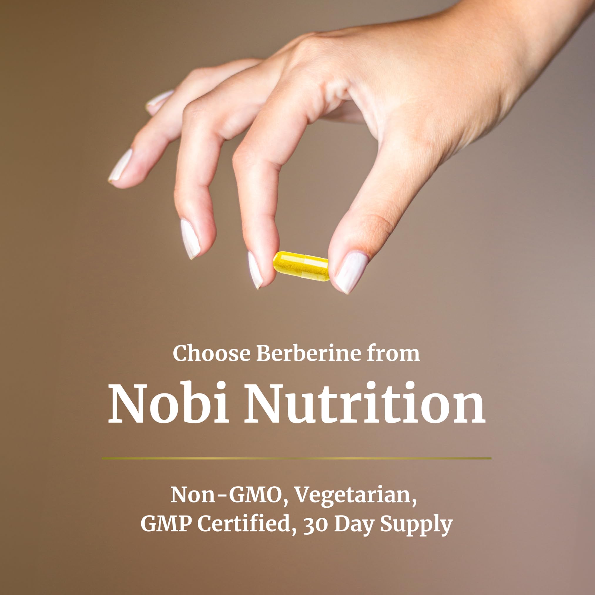 Foto 7 | Suplemento Nobi Nutrition Berberine Hcl 1500 Mg 90 Unidades - Venta Internacional