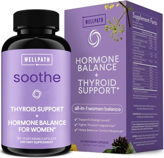 Foto 1 | Suplemento Wellpath Soothe Hormone Balance Thyroid Women 60 Unidades - Venta Internacional
