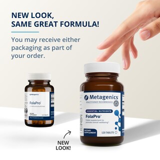 Foto 3 | Suplemento Metagenics Folapro de Folato 1330 Mcg, 120 Tabletas - Venta Internacional