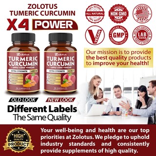 Foto 7 | Suplemento Zolotus Curcumina y Vinagre de Sidra de Manzana - Venta Internacional