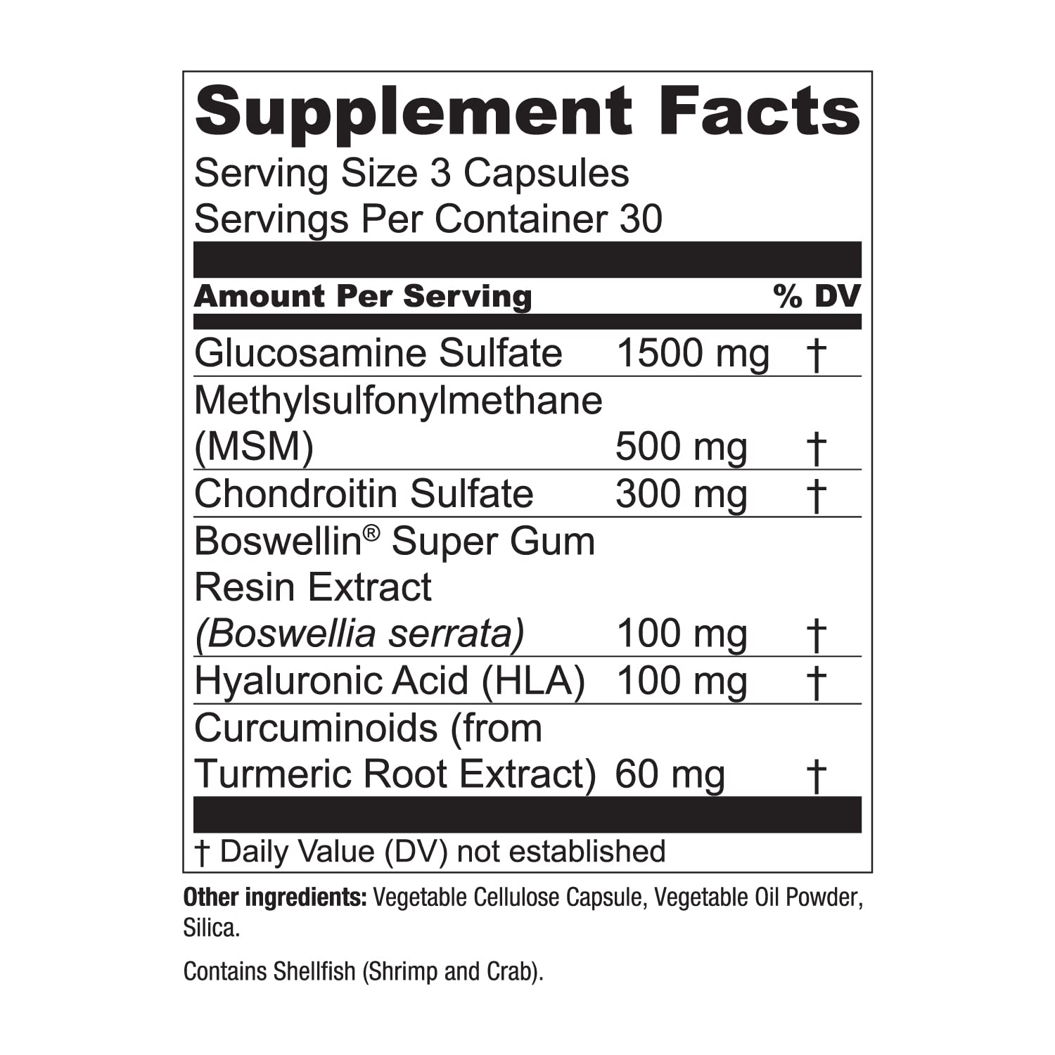Foto 4 | Suplemento Essential Elements Glucosamina Y Condroitina 90 Cápsulas - Venta Internacional