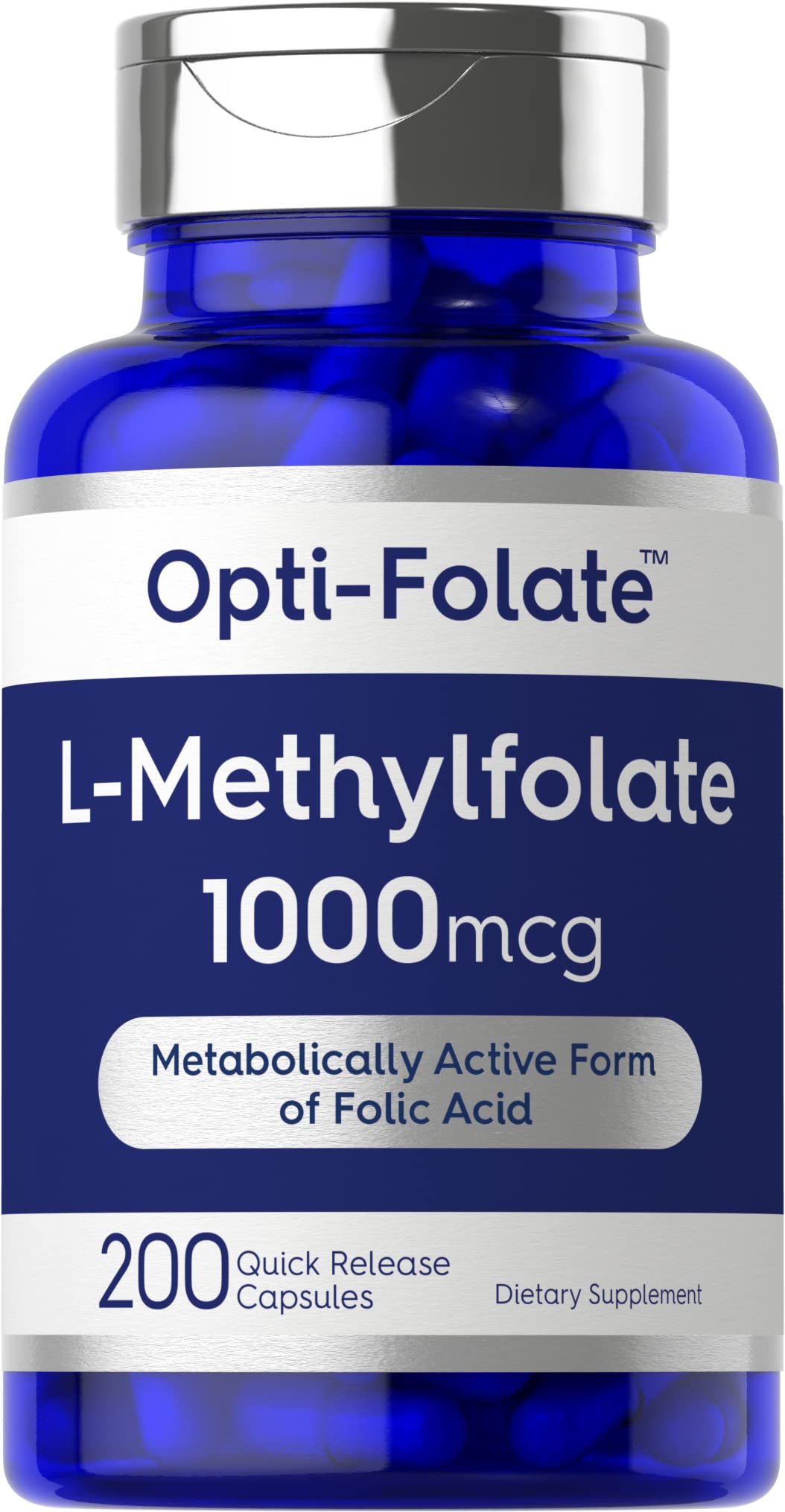 Foto 2 pulgar | Suplemento Carlyle L Metilfolato 1000 mcg 200 Cápsulas - Venta Internacional