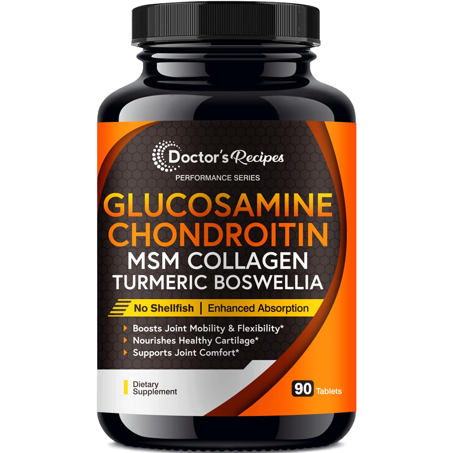 Foto 1 | Suplemento Glucosamina Condroitina Msm 90 Tabletas - Venta Internacional
