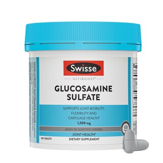 Foto 1 | Suplemento de Sulfato de Glucosamina Swisse 1500 mg 180 Comprimidos - Venta Internacional