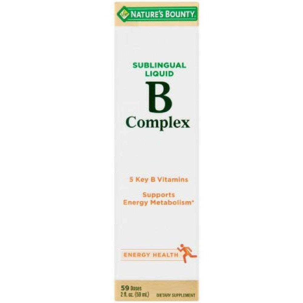 Foto 2 pulgar | Suplemento Complejo Vitamina B Nature's Bounty 60 Ml - Venta Internacional