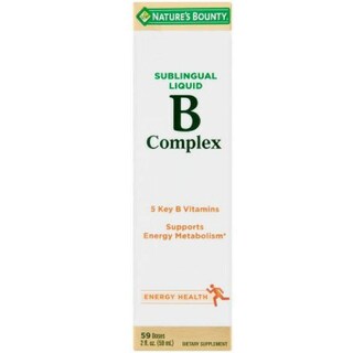 Foto 1 | Suplemento Complejo Vitamina B Nature's Bounty 60 Ml - Venta Internacional