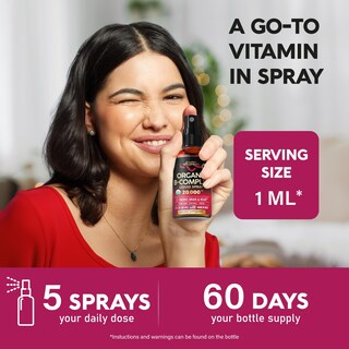 Foto 6 | Aerosol Líquido de Complejo Vitamina B Nutraharmony 60 ml Usda Organic - Venta Internacional