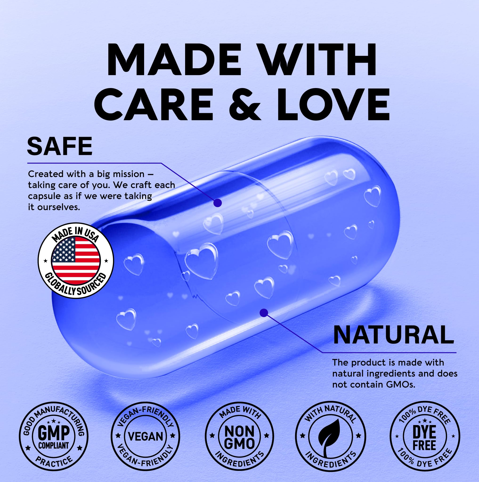 Foto 5 pulgar | Suplemento de Glicinato de Magnesio Nutraharmony 500 Mg con Vitamina D3 y B6 - Venta Internacional