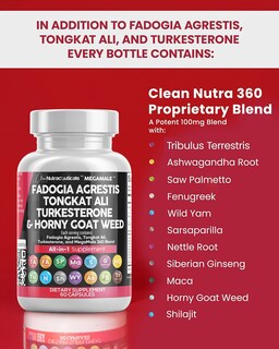 Foto 3 | Suplemento de Nutracéuticos Limpios Fadogia Agrestis 5000 mg - Venta Internacional
