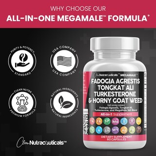 Foto 5 | Suplemento de Nutracéuticos Limpios Fadogia Agrestis 5000 mg - Venta Internacional