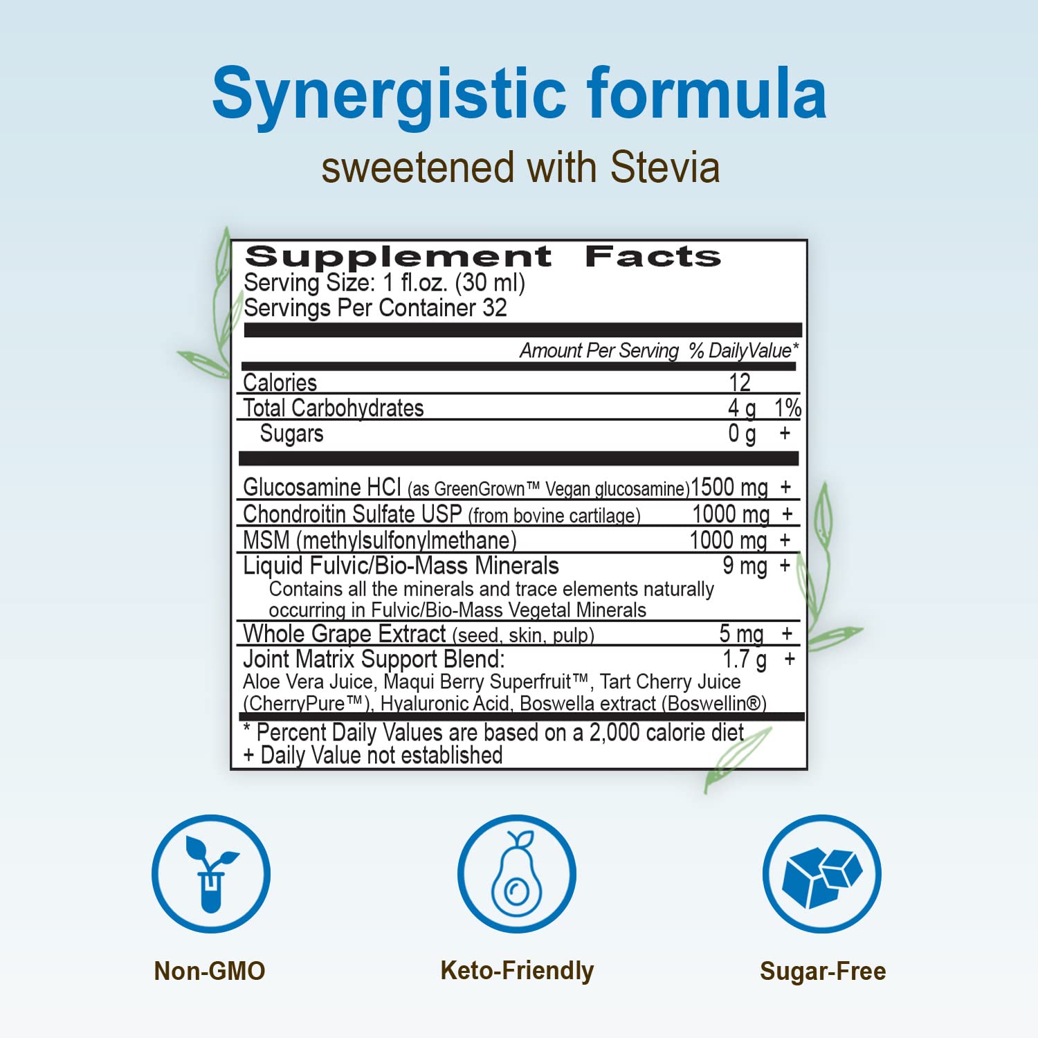 Foto 5 pulgar | Suplemento Vital Earth Joint Support 960 ml Paquete de 2 - Venta Internacional