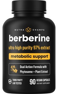 Foto 1 | Suplemento Nutrachamps Berberine Hcl 97% de Pureza 500 mg 90 Cápsulas - Venta Internacional