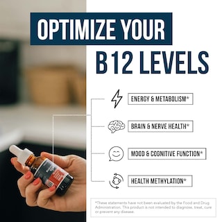 Foto 6 | Suplemento Triquetra Health Bioactive Vitamina B12 5000 mcg - Venta Internacional