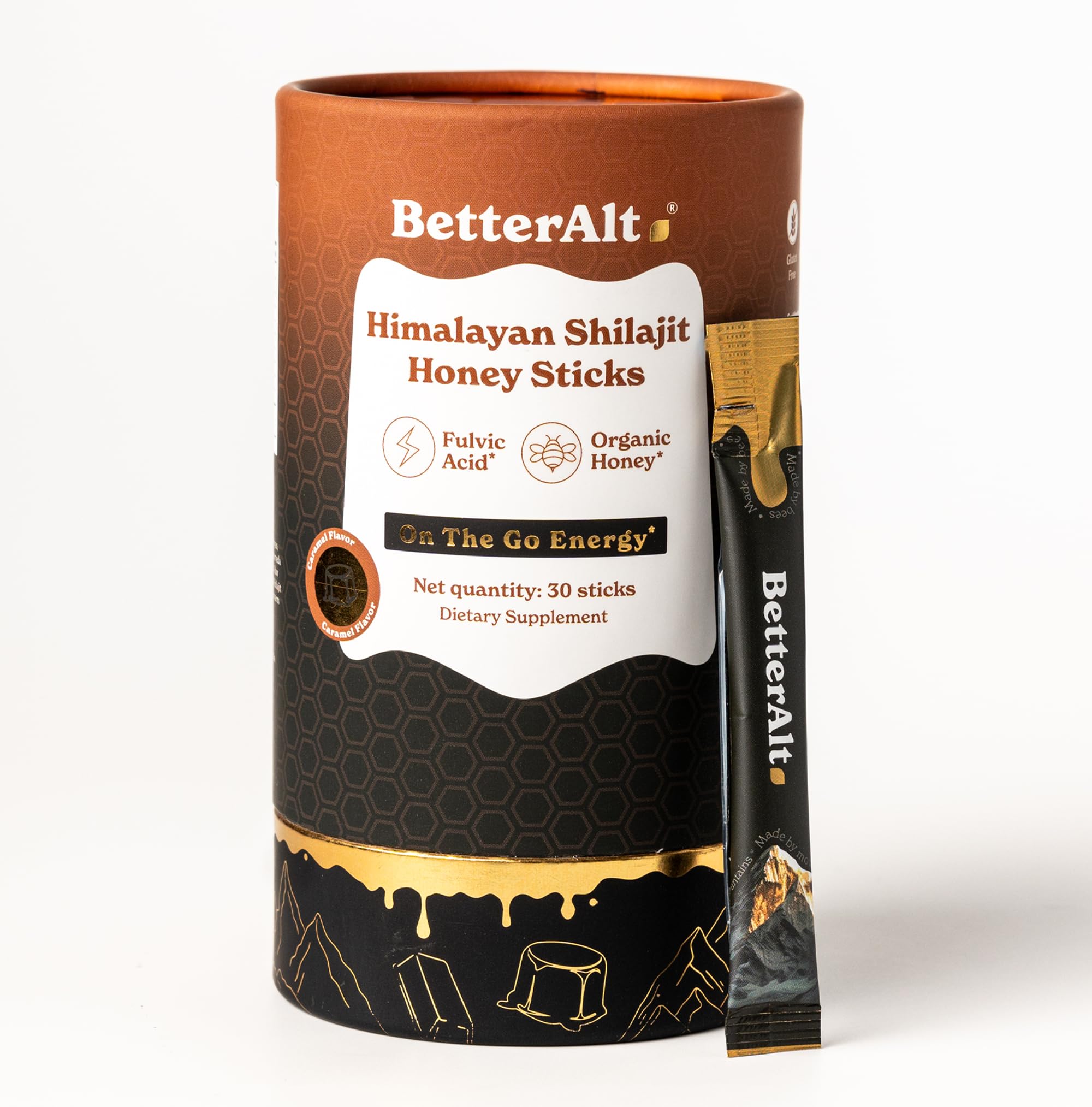 Foto 2 pulgar | Barritas de Miel Shilajit Better Alt Pure Himalayan 30 Barritas - Venta Internacional