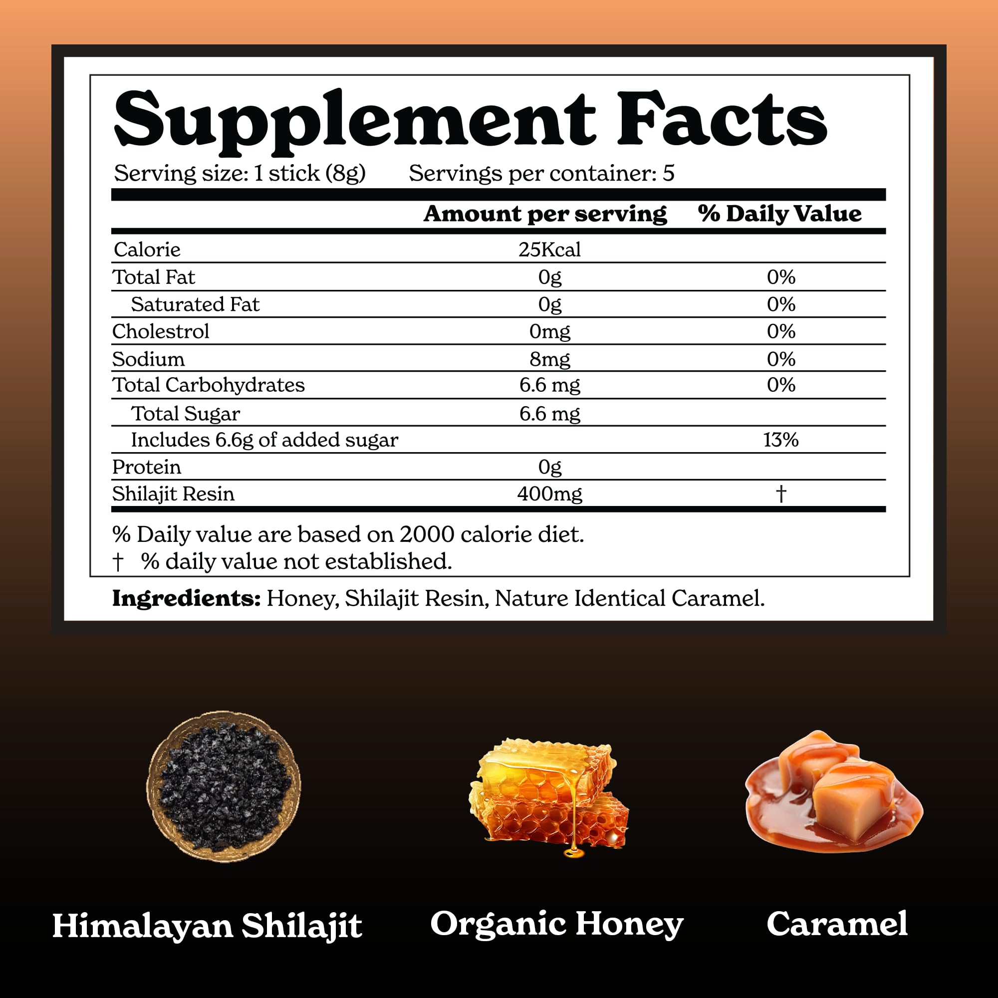 Foto 3 pulgar | Barritas de Miel Shilajit Better Alt Pure Himalayan 30 Barritas - Venta Internacional