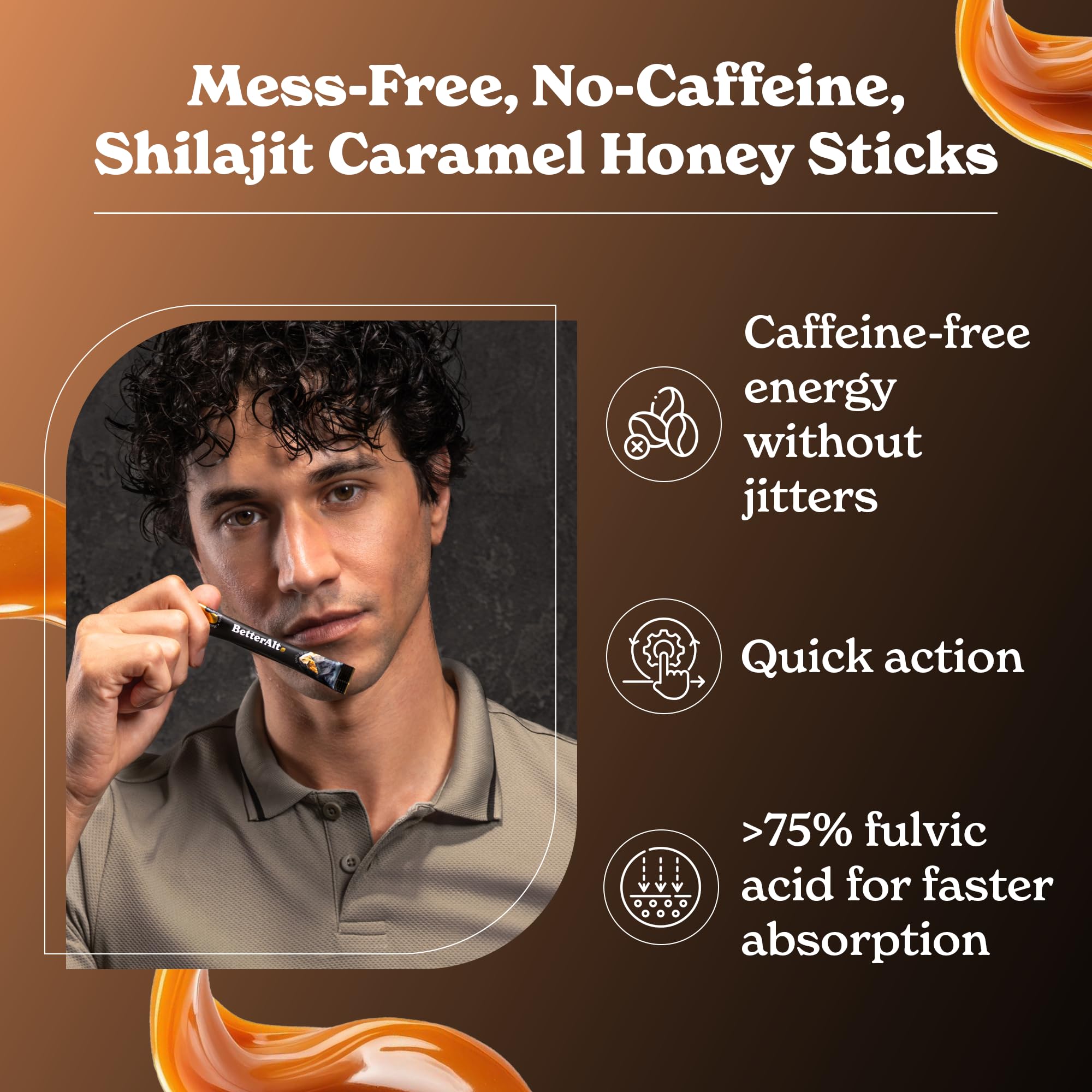 Foto 6 pulgar | Barritas de Miel Shilajit Better Alt Pure Himalayan 30 Barritas - Venta Internacional