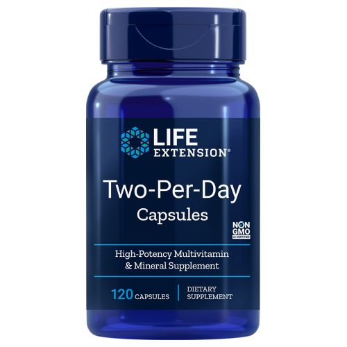Suplemento Life Extension Paquete de 2 de 120 Cápsulas C/U - Venta Internacional