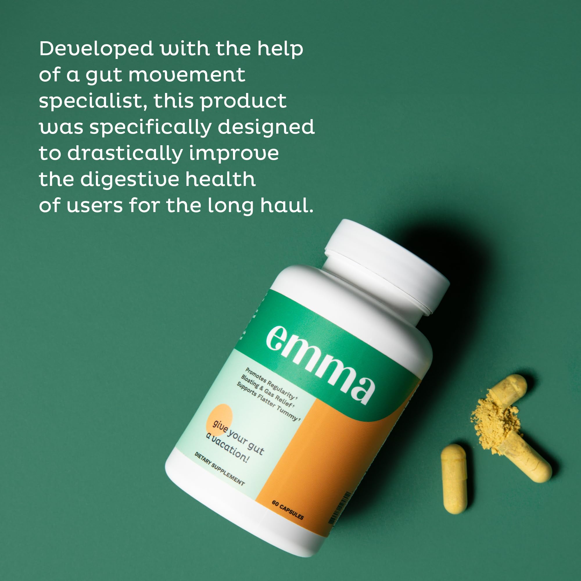 Foto 7 | Suplemento Intestinal Emma 60 Cápsulas - Venta Internacional