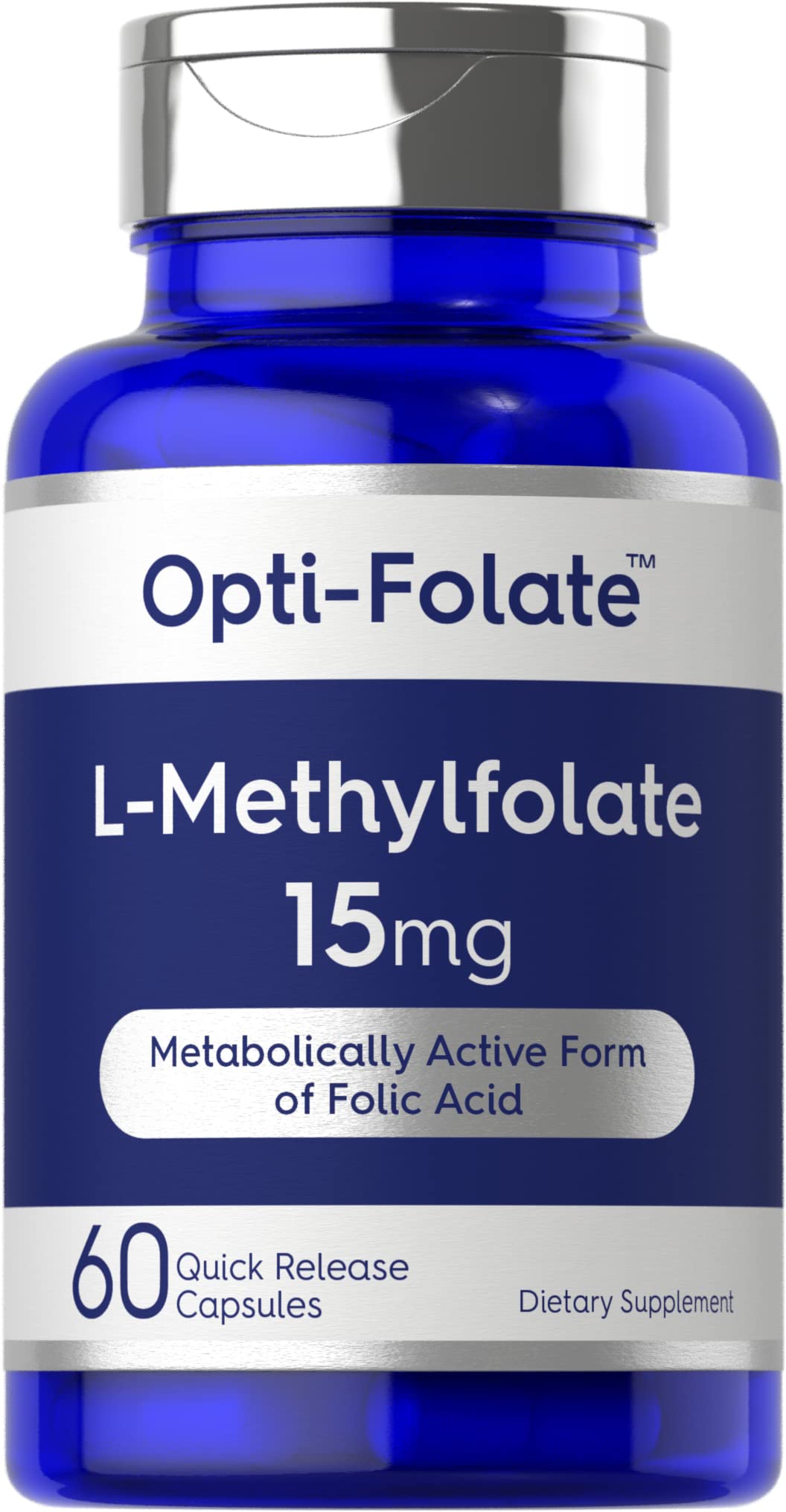 Foto 2 pulgar | Suplemento Carlyle L Metilfolato 15 mg 60 Cápsulas - Venta Internacional