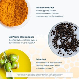 Foto 5 | Suplemento Youtheory Antioxidante con Cúrcuma 60 Comprimidos - Venta Internacional