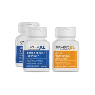 Foto 1 | Suplemento Omegaxl Poderoso Apoyo Articular y Muscular 60 x 2 + Turmericxl 30 - Venta Internacional.