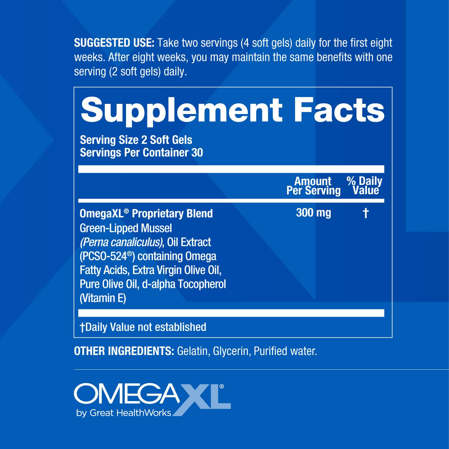 Foto 6 pulgar | Suplemento Omegaxl Poderoso Apoyo Articular y Muscular 60 x 2 + Turmericxl 30 - Venta Internacional.