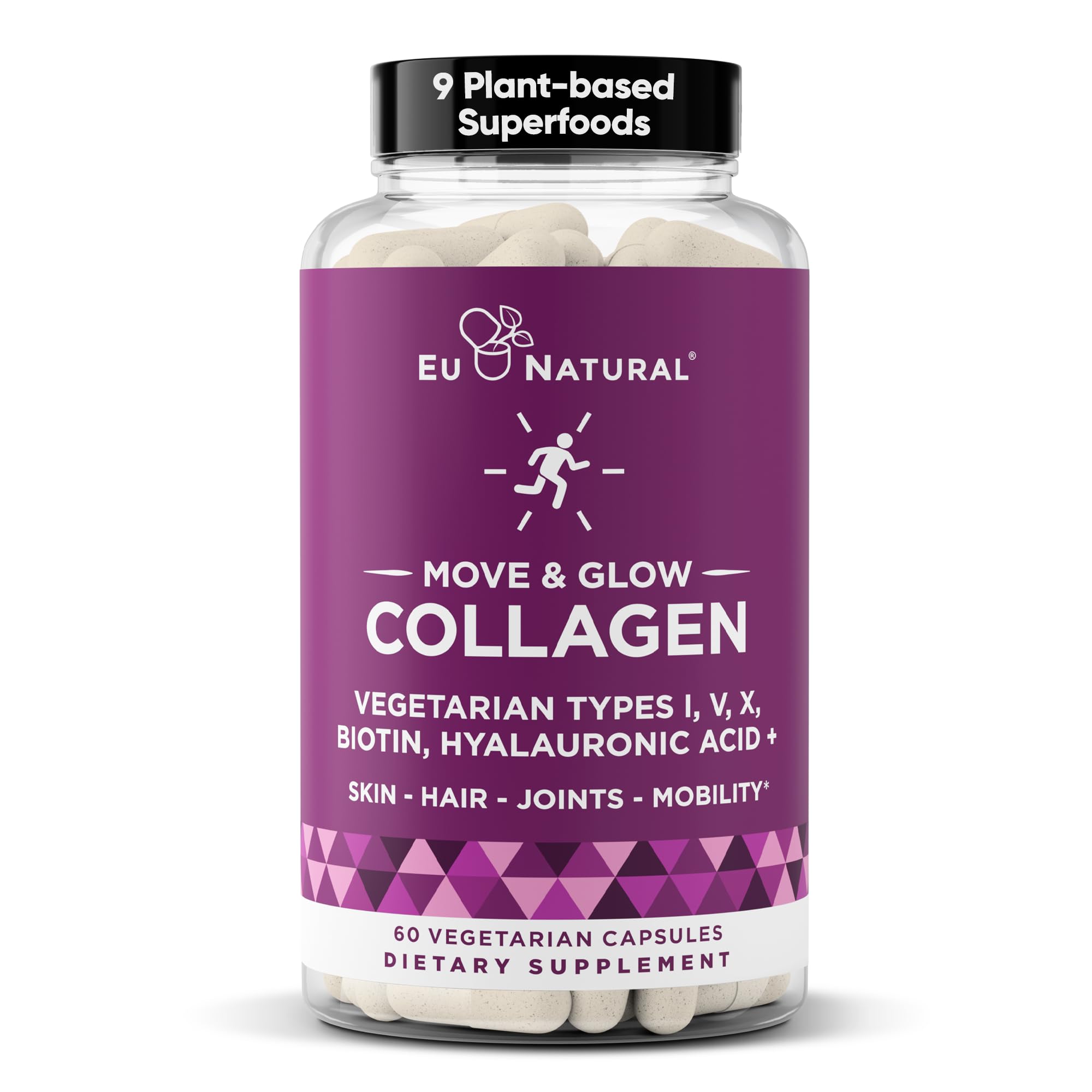 Foto 2 pulgar | Suplemento Eu Natural Move & Glow Collagen 60 Cápsulas - Venta Internacional