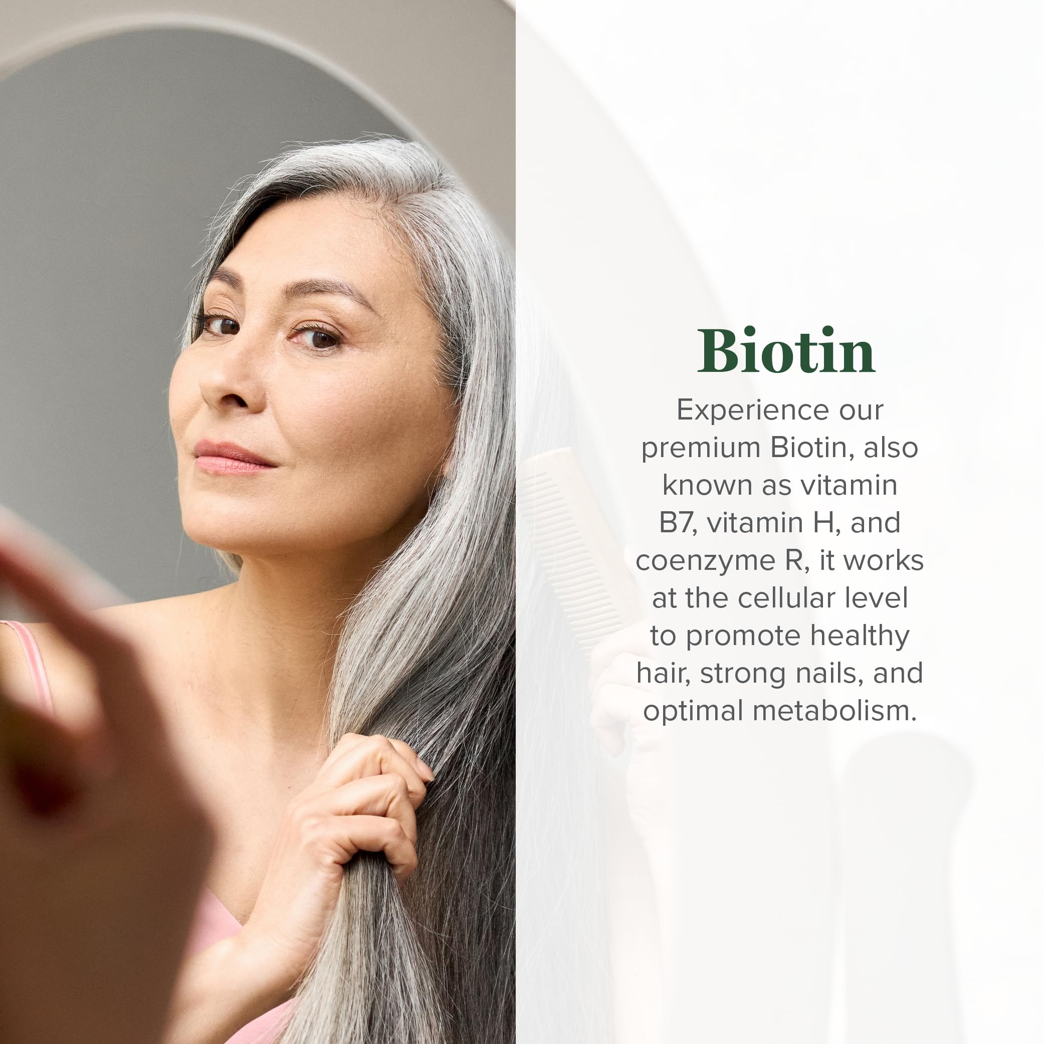 Foto 2 | Suplemento Global Healing Center Biotina Curativa Global Para El Crecimiento Del Cabello - Venta Internacional