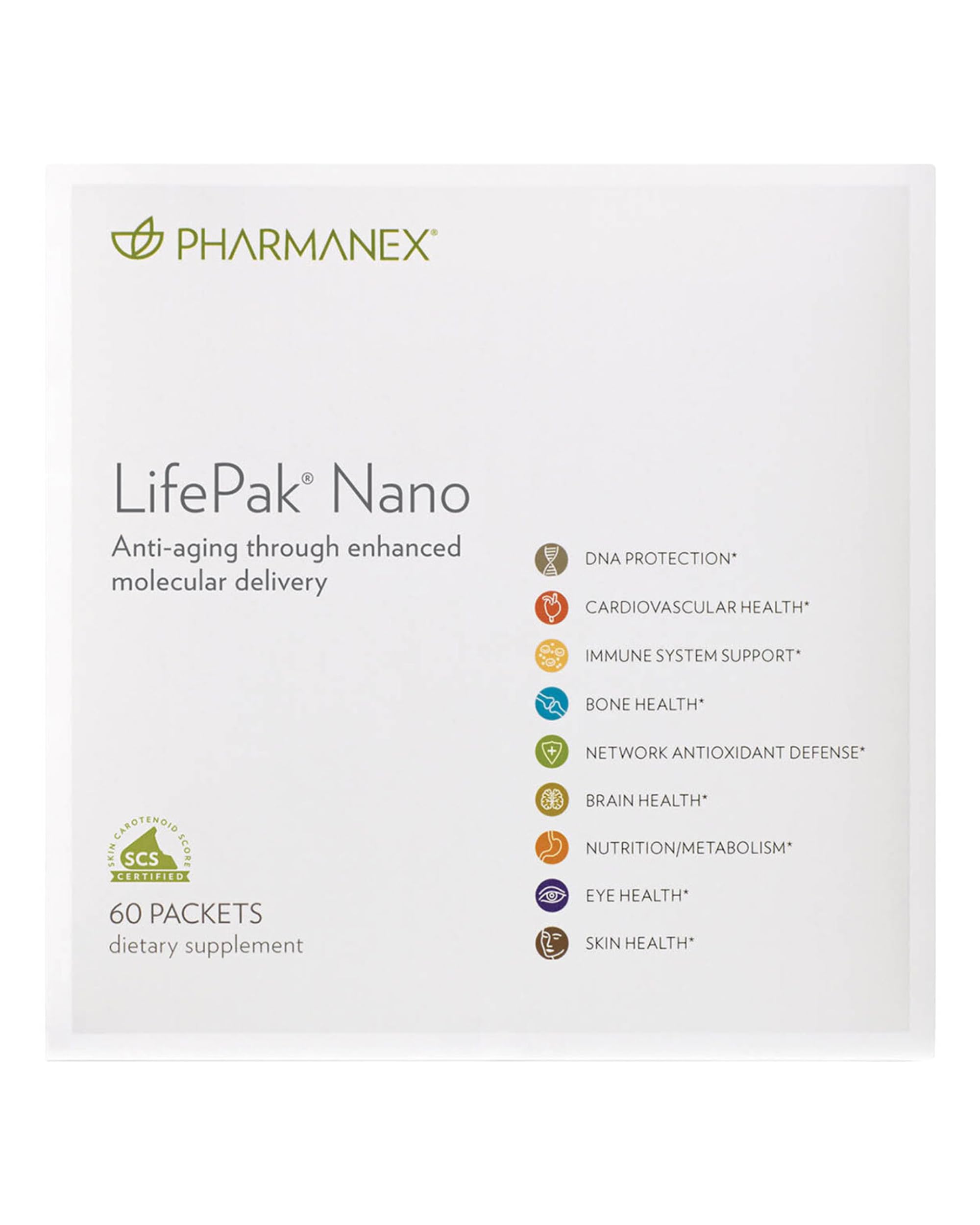 Foto 2 pulgar | Suplemento Nu Skin Pharmanex Lifepak Nano Advanced Support - Venta Internacional