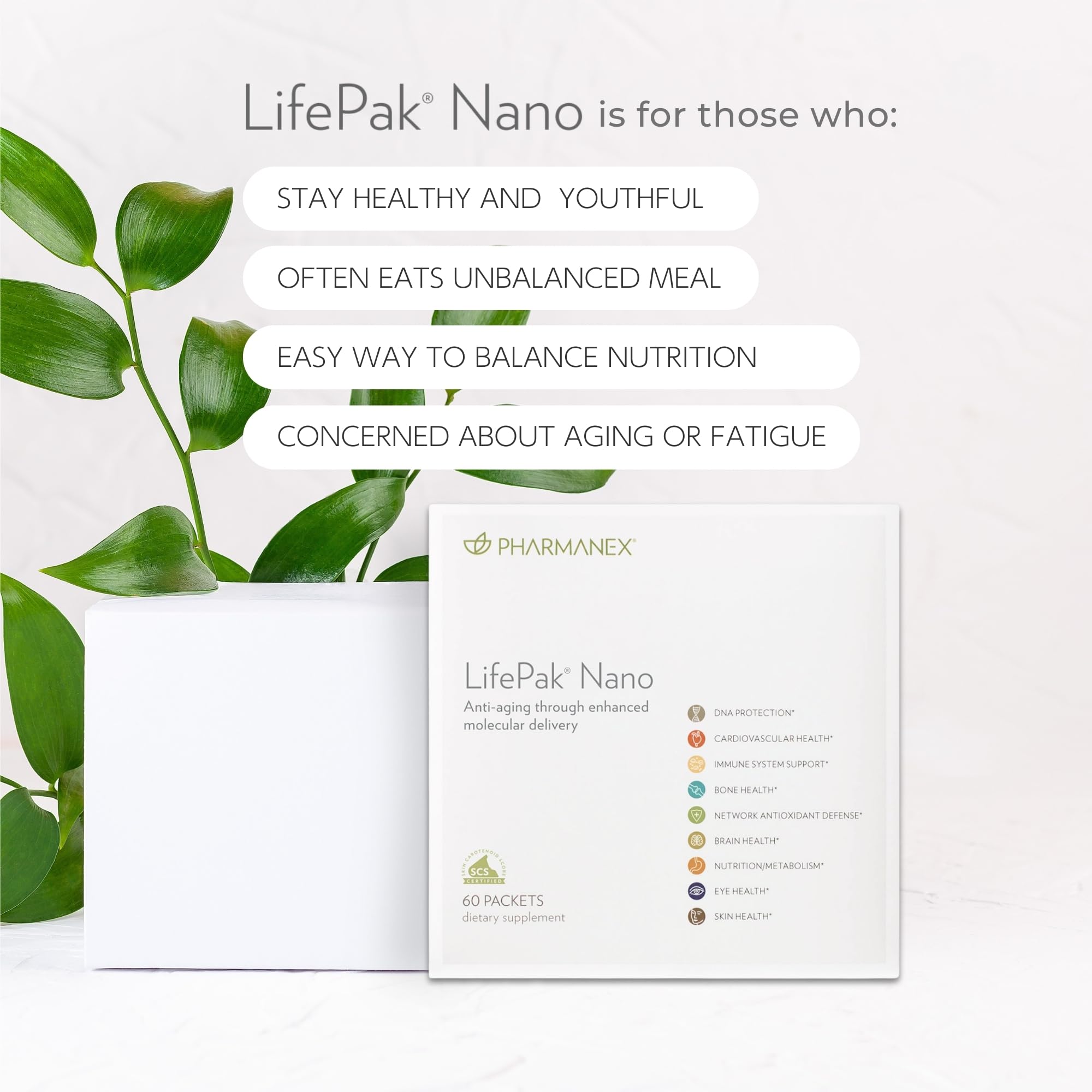 Foto 6 pulgar | Suplemento Nu Skin Pharmanex Lifepak Nano Advanced Support - Venta Internacional