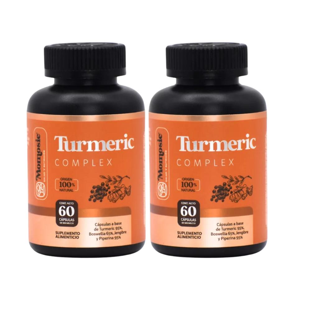 Foto 1 | Pakc 2 Tumeric Complex Cúrcuma 95% Pimerina Y Boswelia