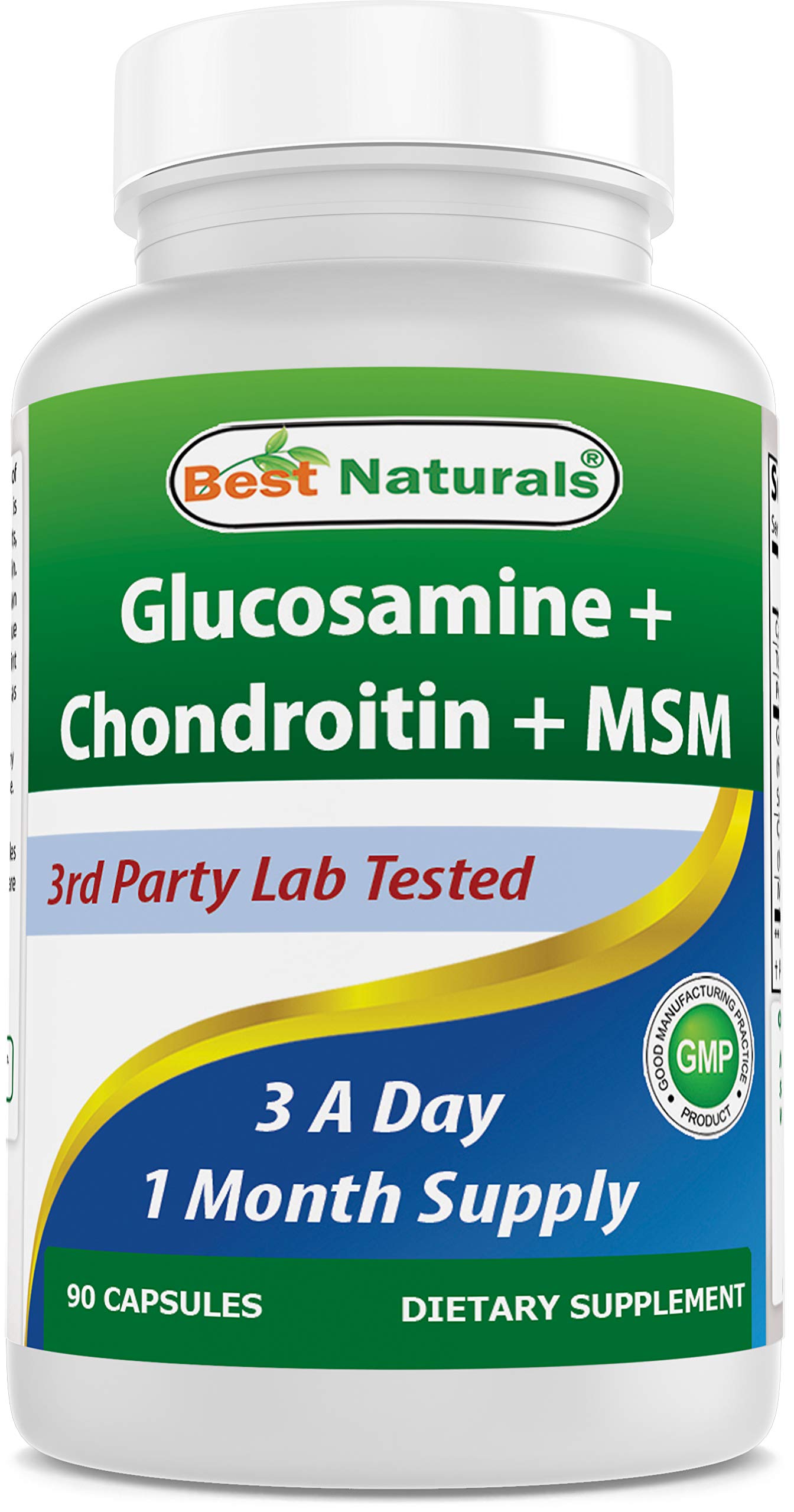 Foto 2 pulgar | Suplementos Best Naturals: Glucosamina Condroitina Msm 2600 Mg - Venta Internacional