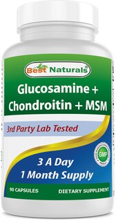 Foto 1 | Suplementos Best Naturals: Glucosamina Condroitina Msm 2600 Mg - Venta Internacional