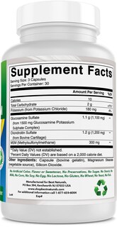 Foto 4 | Suplementos Best Naturals: Glucosamina Condroitina Msm 2600 Mg - Venta Internacional