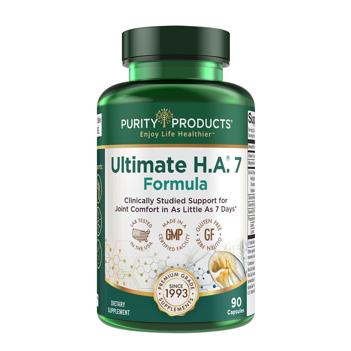 Foto 2 pulgar | Supplemento Purity Products Ultimate H.a.  7 90 Cápsulas - Venta Internacional