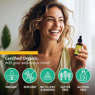 Foto 5 | Gotas de Vitamina D3 K2 con Aceite MCT Omega 3 5000 UI 60 ml 2 Piezas- Venta Internacional
