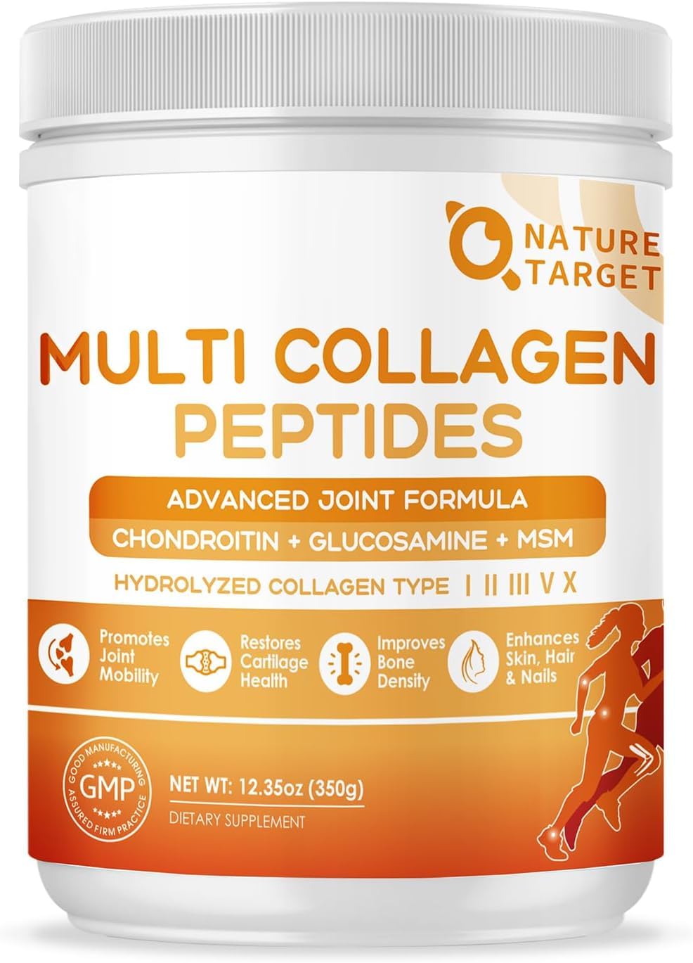 Foto 2 pulgar | Suplemento Péptidos de Colágeno en Polvo Nature Target Multi-collagen 35 Serv - Venta Internacional