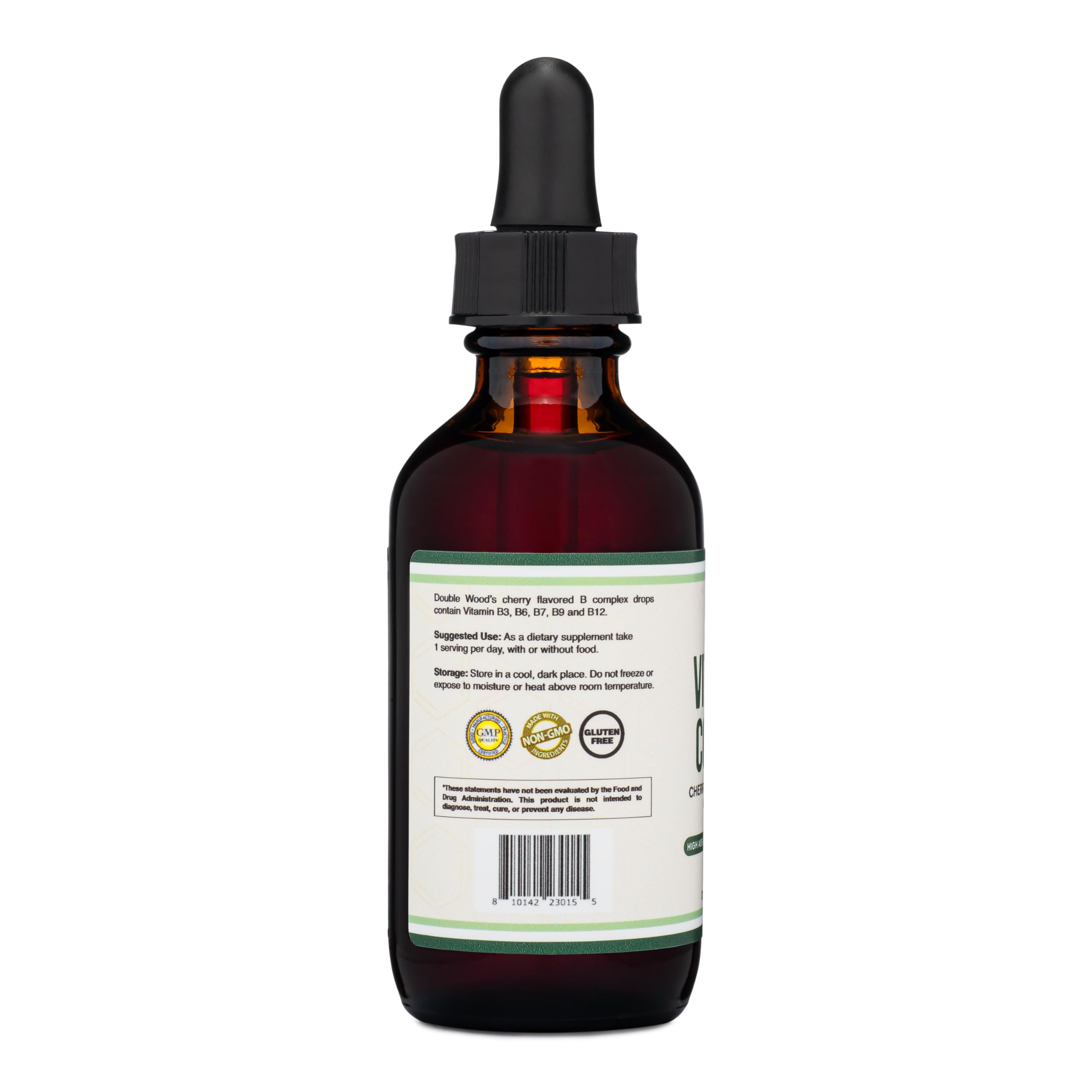 Foto 6 pulgar | Suplementos Líquidos Double Wood Supplements con Complejo de Vitamina B 60 ml - Venta Internacional