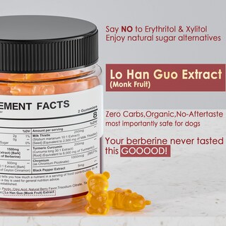 Foto 6 | Suplemento Nextdia Berberine 1500 mg con Gomitas de Canelade Ceilán - Venta Internacional